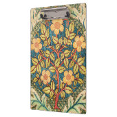 William Morris Rose Wreath Klemmbrett (Links)