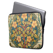 William Morris Rose Wreath Laptopschutzhülle (Vorderseite Links)
