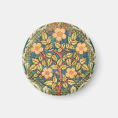 William Morris Rose Wreath Magnet (Vorne)