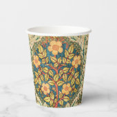 William Morris Rose Wreath Pappbecher (Rückseite)