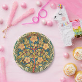 William Morris Rose Wreath  Pappteller (Party)