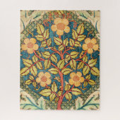 William Morris Rose Wreath Puzzle (Vertikal)