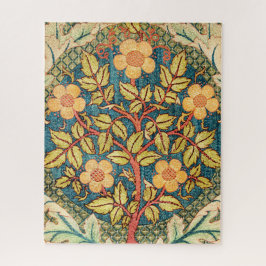 William Morris Rose Wreath Puzzle