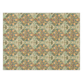 William Morris Rose Wreath Tischdecke (Vorderseite (Horizontal))