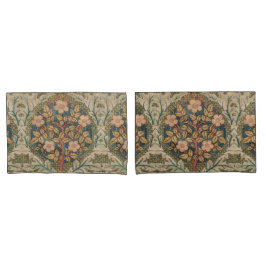 William Morris Rose Wreath Vintag Blühende Rose Kissenbezug