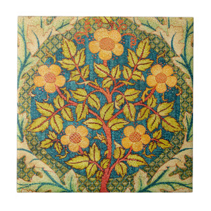 William Morris Rosenkranz: Klassische Kunst & Hand Fliese