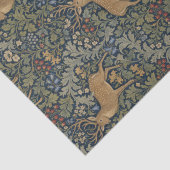 William Morris Rote Beeren & Hirsch Muster Seidenpapier (Detail)