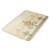 William Morris Row von Lilies Badematte (Schrägansicht)