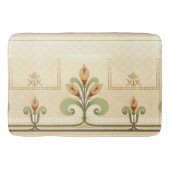 William Morris Row von Lilies Badematte (Vorderseite)