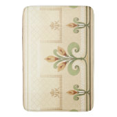 William Morris Row von Lilies Badematte (Vorderseite Vertikal)