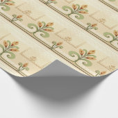 William Morris Row von Lilies Geschenkpapier (Ecke)