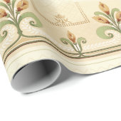 William Morris Row von Lilies Geschenkpapier (Rolleneckpunkt)