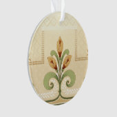 William Morris Row von Lilies Ornament (Vorderseite)