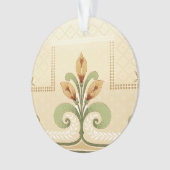 William Morris Row von Lilies Ornament (Vorderseite)