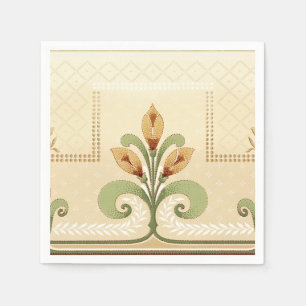 William Morris Row von Lilies Serviette