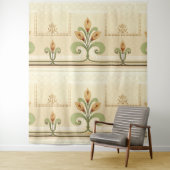 William Morris Row von Lilies Wandteppich (Beispiel)