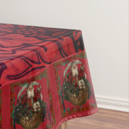 William * Morris Santa Claus Cranberry Red Tischdecke