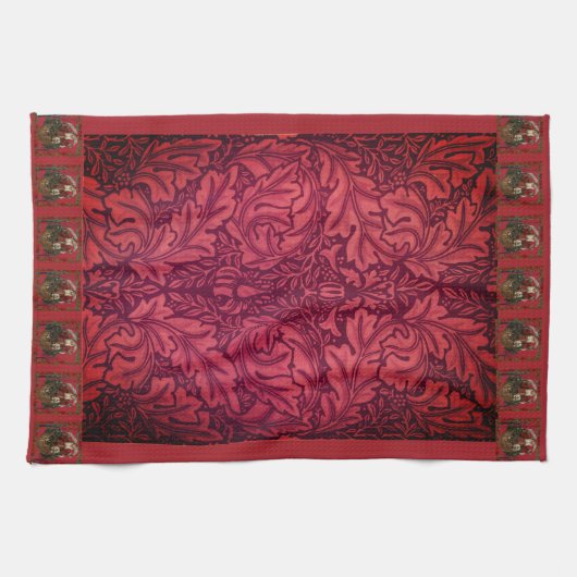 William * Morris Santa Claus Geschirrtuch (Horizontal)