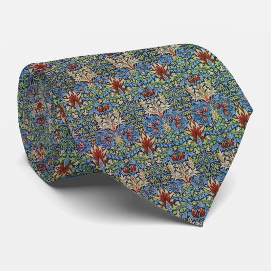 William Morris Schachblume Krawatte (Gerollt)
