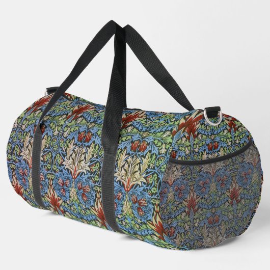 William Morris Schlangenhaupt Duffle Bag (Rechte Ecke)