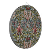 William Morris Schlangenkopf-Blumenmuster Dartscheibe (Vorderseite Links)
