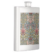William Morris Schlangenkopf-Blumenmuster Flachmann (Rechts)