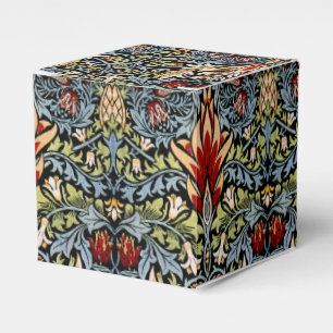 William Morris Schlangenkopf-Blumenmuster Geschenkschachtel