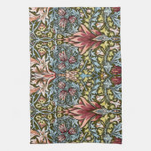 William Morris Schlangenkopf-Blumenmuster Geschirrtuch (Vertikal)