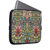 William Morris Schlangenkopf-Blumenmuster Laptopschutzhülle (Vorne Rechts)