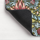 William Morris Schlangenkopf-Blumenmuster Mousepad (Ecke)