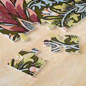 William Morris Schlangenkopf-Blumenmuster Puzzle (Seite)