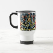 William Morris Schlangenkopf-Blumenmuster Reisebecher (Links)