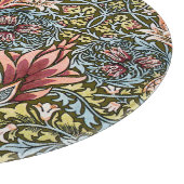 William Morris Schlangenkopf-Blumenmuster Schneidebrett (Ecke)