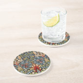 William Morris Schlangenkopf-Blumenmuster Untersetzer (Seite)