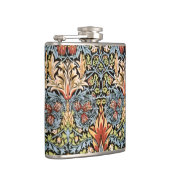 William Morris Schlangenkopf-Design Flachmann (Rechts)