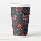 William Morris Schlangenkopf-Dunkel-Muster Milchtasse (Vorderseite)