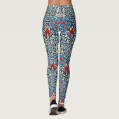 William Morris - Schlangenkopf Leggings (Rückseite)