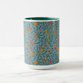 William Morris Schöne Blätter Farbige Früchte Tasse (Zentrum)