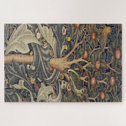 William Morris schöne Jugendstil-Arbeit Puzzle (Horizontal)