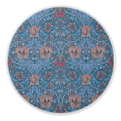 William Morris, schönes, blumengeschmücktes Muster Keramikknauf (Vorderseite)