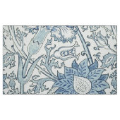William Morris Schönes Blumenmuster, blau, Rose Stoff (Fat Quarter (45,7 x 55,9 cm))