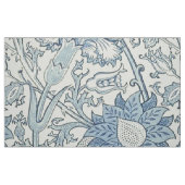 William Morris Schönes Blumenmuster, blau, Rose Stoff (Fat Quarter (45,7 x 55,9 cm))