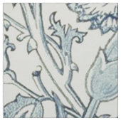William Morris Schönes Blumenmuster, blau, Rose Stoff (Muster)