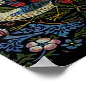 William Morris schönes Muster, Art nouveau, vin Poster (Ecke)