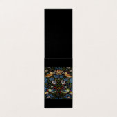 William Morris schönes Muster, Art nouveau, vin Visitenkarten (Außenseite Aufgefaltet)