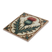 William Morris Schottische Distel altmodisch flora Fliese (Seite)