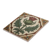 William Morris Schottische Distel altmodisch flora Fliese (Seite)