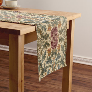 William Morris Schottische Distel vintage floral Kurzer Tischläufer