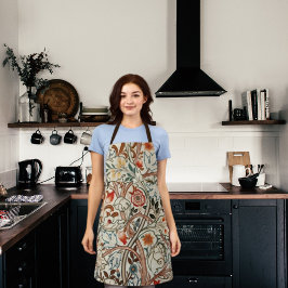 William Morris Schürze Blumendesign