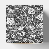 William Morris Schwarz-weißer Weintraum Geschenkschachtel (Oben)